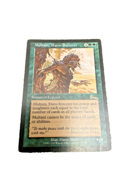 Multani, Maro-Sorcerer Urza's Legacy Played Condition Green Rare MTG - Image 1