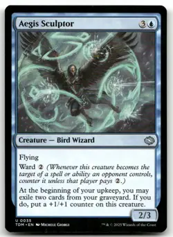 Aegis Sculptor #35 (NM) Tarkir Dragonstorm TDM Magic MTG - Image 1