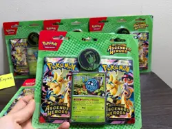LOT OF 5 - Pokemon TCG Ascended Heroes 2 Pack Blister Tangela- NEW SEALED - Image 2