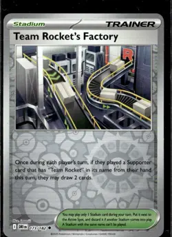 Pokemon Team Rocket's Factory 173/182 Destined Rivals Reverse Holo - Image 1