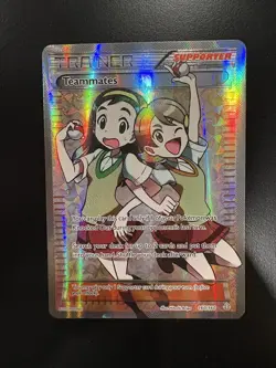 Pokemon TCG XY Primal Clash - Trainer Teammates #160/160 - Full Art Holo Card - Image 1