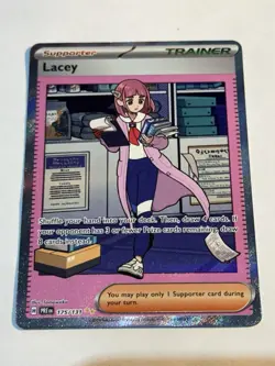 Pokemon TCG Prismatic Evolutions Lacey Special Illustration Rare 175/131 NM - Image 1