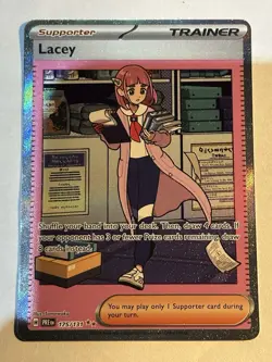 Pokemon TCG Prismatic Evolutions Lacey Special Illustration Rare 175/131 NM - Image 2