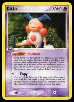Ditto (Mr. Mime) 38/113 Uncommon Delta Species Pokemon Card - Image 1