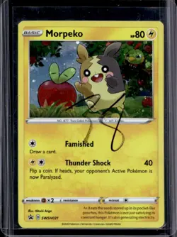 2019-2023 Pokemon SWSH Black Star Promos Morpeko Holo #SWSH031 - Image 1