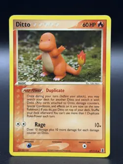 Ditto (Charmander) 37/113 Delta Species 2005 Vintage Pokemon TCG - NM! - Image 1