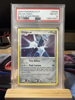Dialga Black Star Promo Holo DP26 Diamond & Pearl Pokemon - Image 1