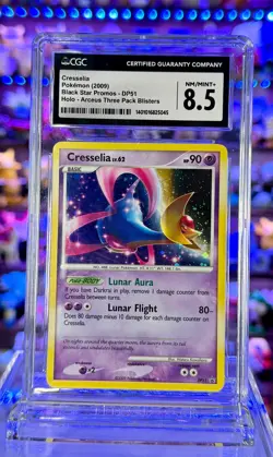 Cresselia DP51 Holo Black Star Promo CGC 8.5 Graded Pokemon Card - Image 1