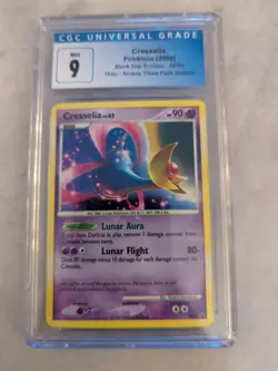 Pokemon TCG Cresselia DP Black Star Promotional DP51 Holo Promo - CGC 9 - Image 1