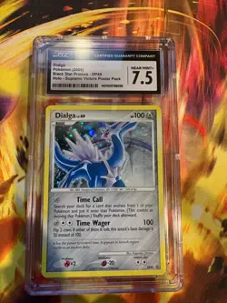 Dialga Pokemon 2009 Black Star Promos DP49 Holo Supreme Victors Poster Pack - Image 1
