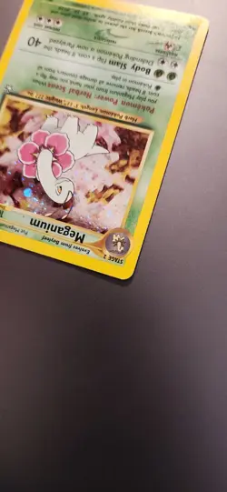 Meganium 10/111 Neo Genesis Unlimited Holo Rare MP Pokemon Tcg - Image 4