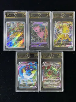 Pokemon TCG S.Chinese RR Mew V Gengar Mewtwo OCD10(same as PSA10)Lot*5 #5 JL89 - Image 1