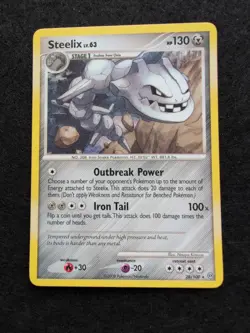Pokemon Steelix - 28/100 - Rare Stormfront LP Non Holo - Image 1