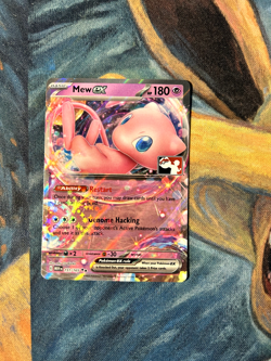 Pokemon TCG - Mew ex 151/165 Prize Pack Play Stamped NM for 151 Master Set - Image 1