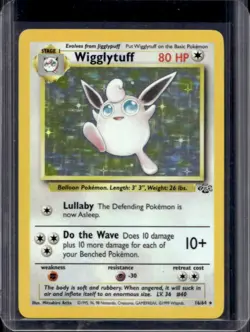1999 Pokemon Jungle Wigglytuff #16/64 - Image 1