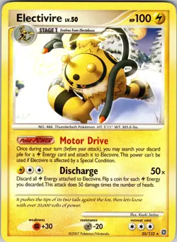 Electivire 25/132 Secret Wonders Pokemon TCG LP - Image 1