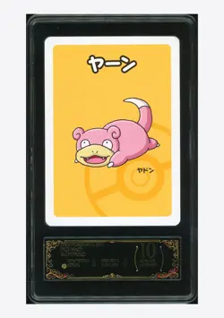 Pokemon PCG 10 GEM MINT Slowpoke 2019 Old Maid Japanese - Image 1