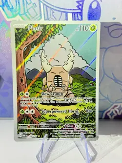 Pinsir 168/167 Full Art Holo Pokemon Twilight Masquerade English Near Mint #2 - Image 1