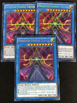 Yugioh Predition Princess Tarotrei DRL2-EN035 1ST SECRET x3 (NM) - Image 1