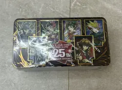 YuGiOh Dueling Heroes Tin. 25th Anniversary Mega Tin. Brand New & Sealed - Image 1