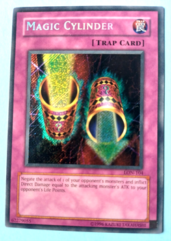YUGIOH MAGIC CYLINDER #LON-104 SECRET RARE UNLIMITED VERY LIGHT PLAY - Image 3