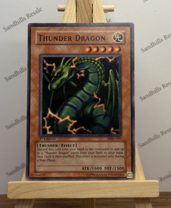 Yugioh * Thunder Dragon * 1st Edition * MRD-097 * Metal Raiders * Konami - Image 1
