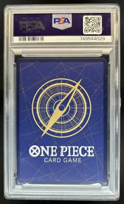 2025 One Piece Carrying On Will Monkey D Luffy Manga Alt Art #OP13-118 PSA 10 - Image 2
