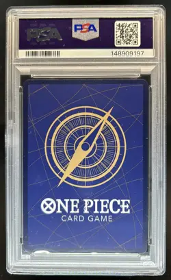 2023 One Piece Monkey.D.Luffy Secret Rare Alt Art Alternative #OP05-119 PSA 10 - Image 2