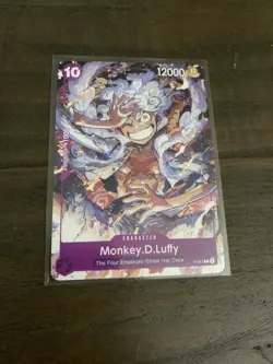 One Piece Monkey.D.Luffy P-041 Gear 5 Promo Card English - Image 1