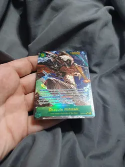 One Piece Dracule Mihawk OP14-119 (Alternate Art) The Azure Sea's Seven Foil NM! - Image 2