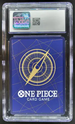 2025 ONE PIECE JAPANESE MONKEY D. LUFFY SECRET RARE OP09-119 CGC 10 B PT - Image 2