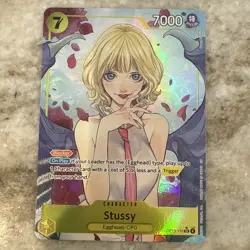 Stussy OP13-110 SR Alternative Art Carrying On His Will One Piece TCG - Image 1