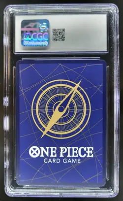 2025 ONE PIECE JAPANESE MONKEY D. LUFFY SECRET RARE OP09-119 CGC 9 B PT - Image 2