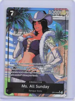 One Piece Ms. All Sunday Alternate Art SR OP14-084 English - Image 1