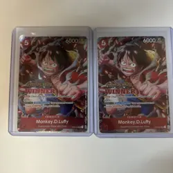 MONKEY D. LUFFY TREASURE CRUISE WINNER PACK VOL.5 ONE PIECE PROMO 2023 NEAR MINT - Image 3