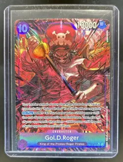 2025 One Piece Carrying On His Will Gol D. Roger Super Rare #OP13-064 - Image 1