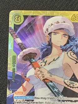 One Piece CCG Trafalgar Law EB03-062 Heroines Edition Secret Rare English NM - Image 2