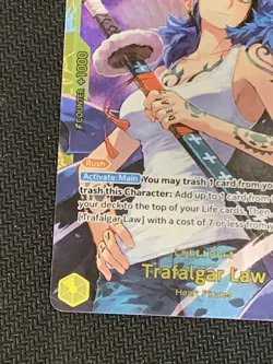 One Piece CCG Trafalgar Law EB03-062 Heroines Edition Secret Rare English NM - Image 4