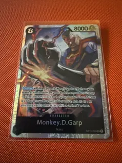2025 One Piece A Fist of Divine Speed Monkey.D.Garp Super Rare #OP11-095 - Image 1