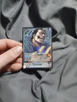 One Piece TCG: The Azure Sea's Seven *Foil* Crocodile (OP14-079) Alternate Art - Image 1