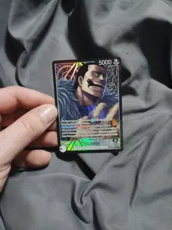 One Piece TCG: The Azure Sea's Seven *Foil* Crocodile (OP14-079) Alternate Art - Image 2