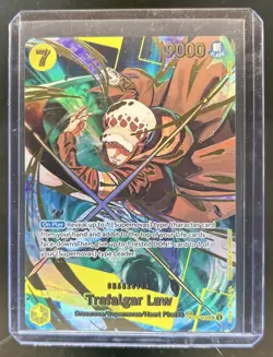 2025 One Piece Royal Blood OP10 Trafalgar Law Secret Rare #OP10-119 - Image 1