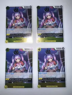Perona OP14-111 Foil Playset (x4) - The Azure Sea's Seven Playset (NM+) - Image 1
