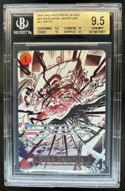 2025 One Piece Royal Blood Divine Departure Alt Art #OP10-019 BGS 9.5 - Image 1