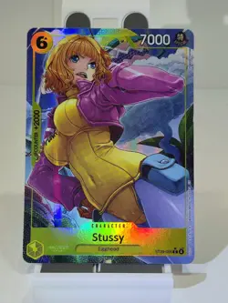 One Piece TCG ST29-006 Stussy Alt Art English Egghead - Image 1