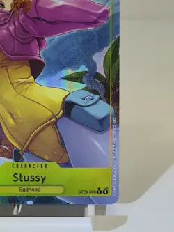 One Piece TCG ST29-006 Stussy Alt Art English Egghead - Image 4