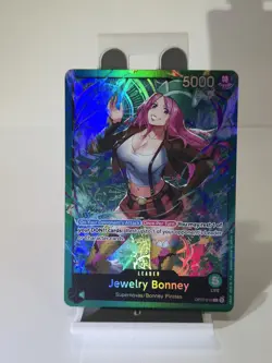 Jewelry Bonney OP07-019 Alt Art Leader Foil - One Piece TCG Starter Deck 24 NM - Image 1