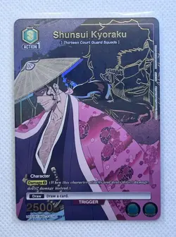 Shunsui Kyoraku UE01BT/BLC-1-074: Union Arena - Bleach Alternate Art Rare NM - Image 1