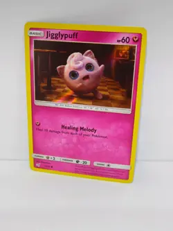 Jigglypuff (Holo Common) 14/18 Detective Pikachu NM Pokemon Card TCG - Image 1
