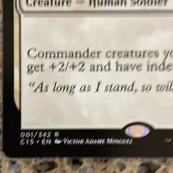 Bastion Protector 1 Commander 2015 Regular MTG TCG CARD NM - Image 5